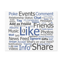 Facebook Postcards
