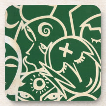Faces Drink Coasters