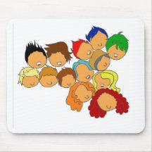 faces mouse pads