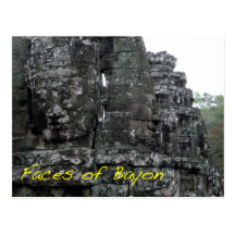 Faces of Bayon Post Cards
