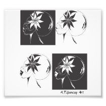 Faces of Me Photo Print