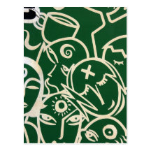 Faces Postcards