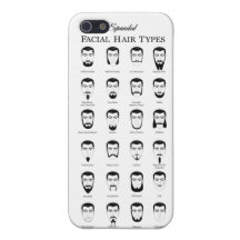 Facial Hair Types iPhone Case Case For The iPhone 5