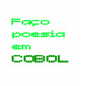 Faço poesia em COBOL t-shirts