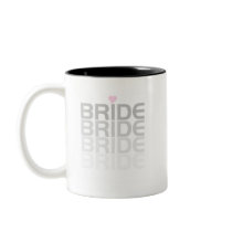 Fade Grey Bride Tshirts and Gifts Coffee Mugs