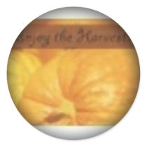 Fade to Black Round Stickers stickers