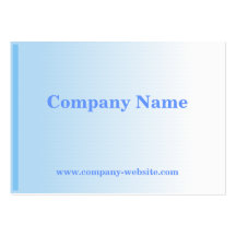 Faded Blue Business Cards