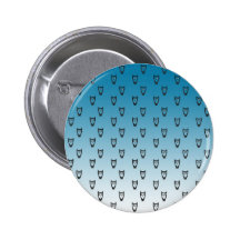Faded blue owl design pins