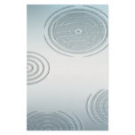Faded Blue Ripples Stationery