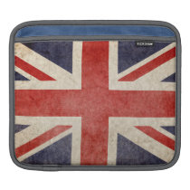 Faded British Flag ipad sleeves