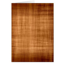 Faded Brown Fabric Card