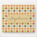 Faded Circles Mouse Mat