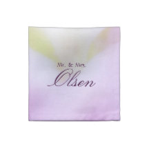 Faded Flower American MoJo Wedding Napkin