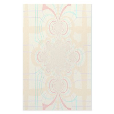 Faded Orange Plaid Design Stationery by SialiciousStationary