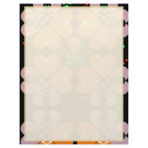 Faded Skulls Stationery