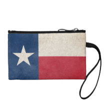 Faded Texas Flag Change Purse