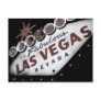 Faded Vegas Sign Postcard