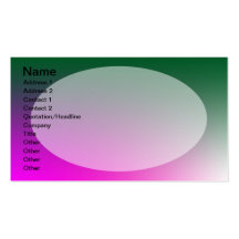 Fades: Dark Green and Magenta Business Card Templates