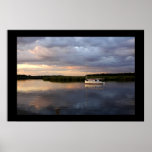 Fading light at Squassax Landing Poster
