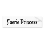 Faerie Princess Bumper Sticker