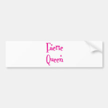 Faerie-Queen Bumper Sticker