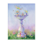 FAERIES BUBBLE BATH by SHARON SHARPE Postcard