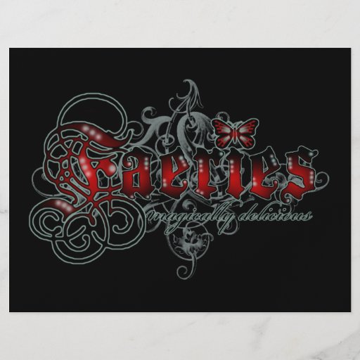 Faeries Magically Delicious Custom Flyer