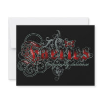 Faeries Magically Delicious Personalized Invites