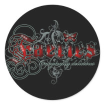Faeries Magically Delicious Round Sticker