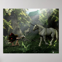 Faery Offering Posters
