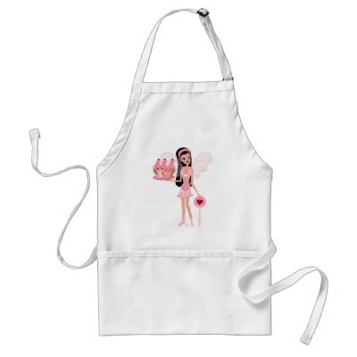 Faery Val Valentine’s Day Sweets Shoppe Apron by KirstenEdwards