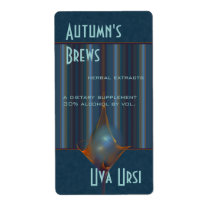 Faetini Apothecary Label
