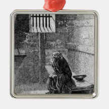 Fagin in the Condemned Cell Christmas Ornament
