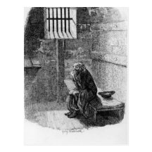 Fagin in the Condemned Cell Postcard