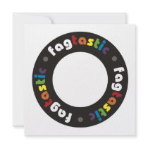 Fagtastic (Circle) Invitations