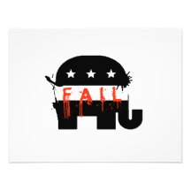 Fail Republican Fail Custom Announcements