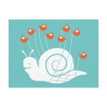 Fail Snail Postcards