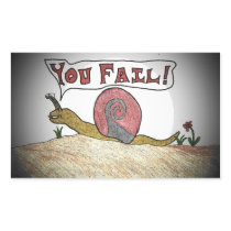 Fail Snail stickers