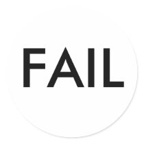 FAIL Stickers - Large