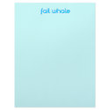 fail whale letterhead