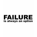 failure is always an option t-shirts