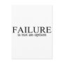 Failure Is Not An Option Post Cards