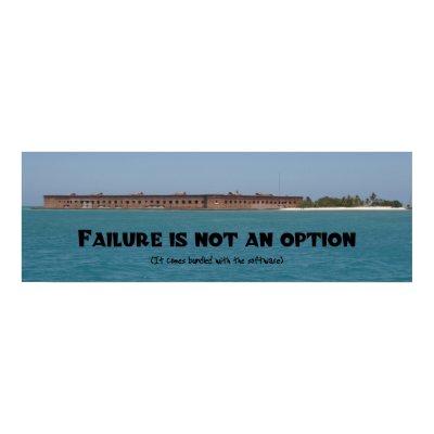 Failure is not an option by shonjur
