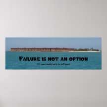 Failure is not an option posters