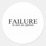 Failure Is Not An Option Stickers