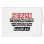 Failure...Not an Option...Accountant