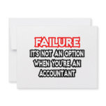 Failure...Not an Option...Accountant invitations