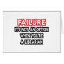 Failure...Not an Option...Librarian