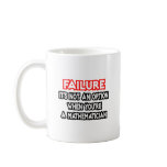 Failure...Not an Option...Mathematician Mugs