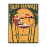 Fair Hawaii Vintage Sheet Music Cover Postcards